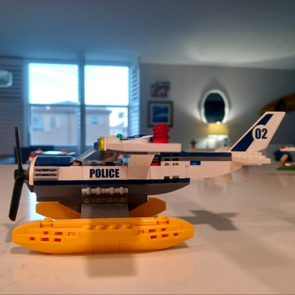 LEGO police seaplane